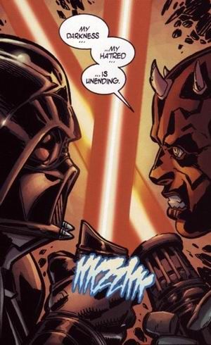 Vader vs Maul